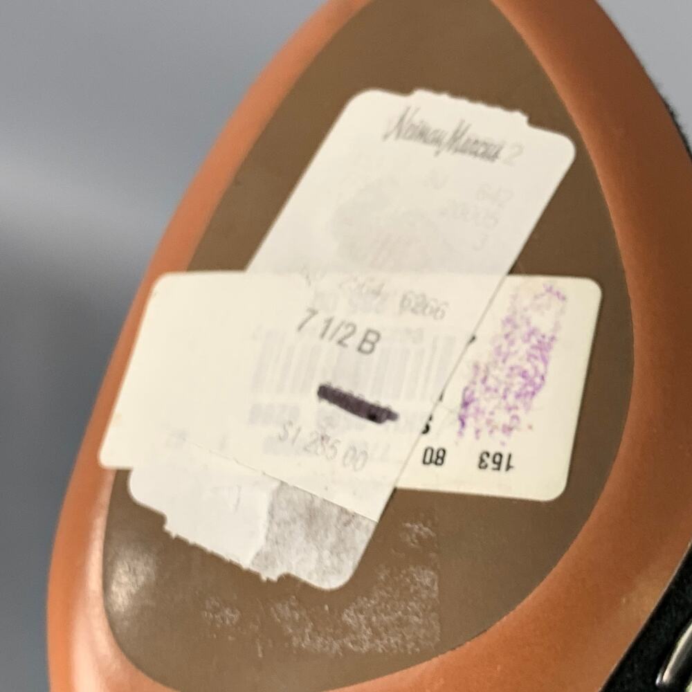 ALAIA Size 7.5 Black Studded Suede Pull On Stiletto Booties - Picture 9 of 10